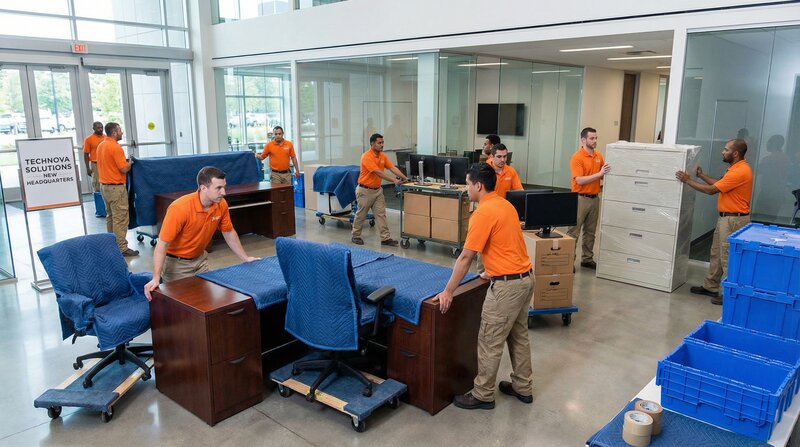 Mudanza de Oficina: Cómo Trasladar tu Empresa Sin Perder Productividad - Artículo relacionado sobre mudanzas