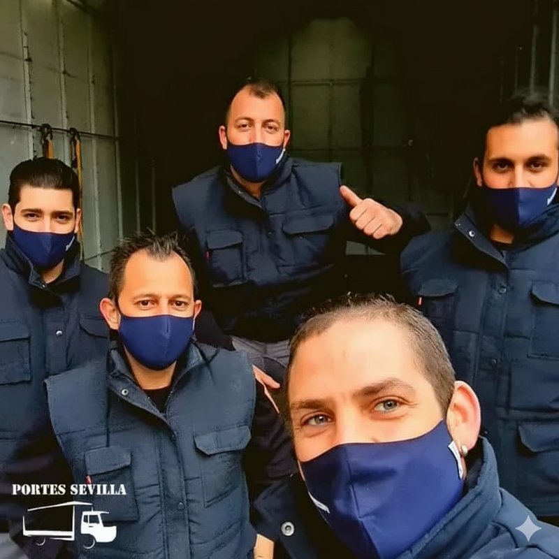 Equipo de Portes Sevilla - Profesionales de mudanzas