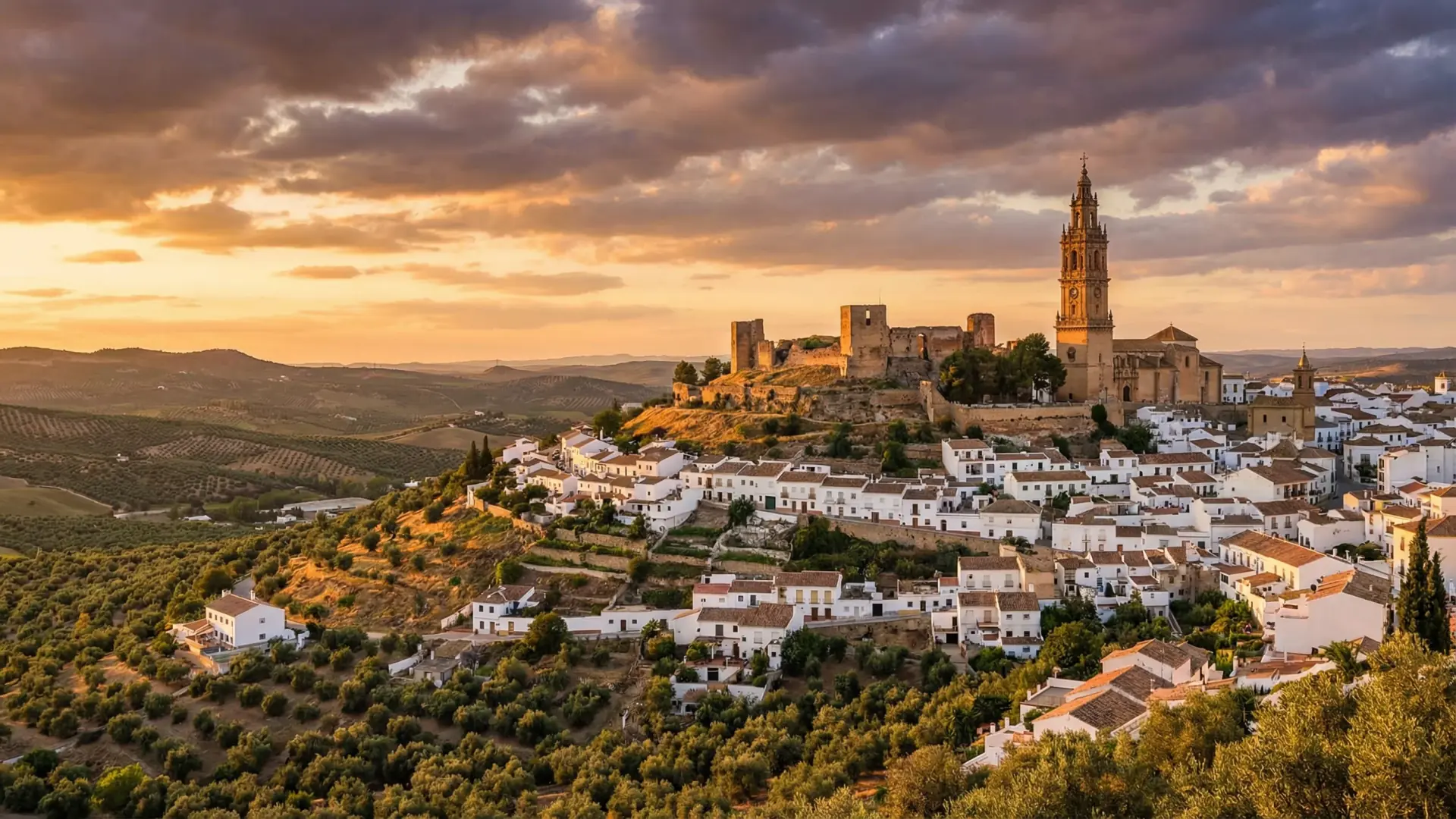 Vista de Estepa, Sevilla