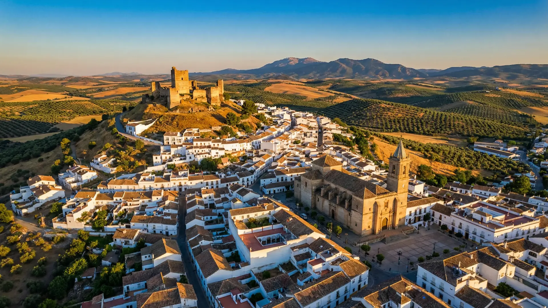 Vista de Morón de la Frontera, Sevilla