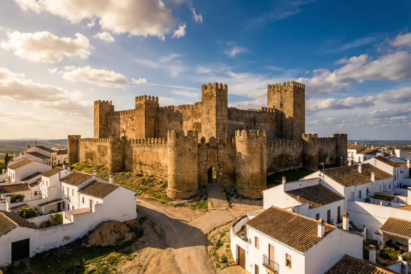 Vista de Sanlúcar la Mayor, Sevilla