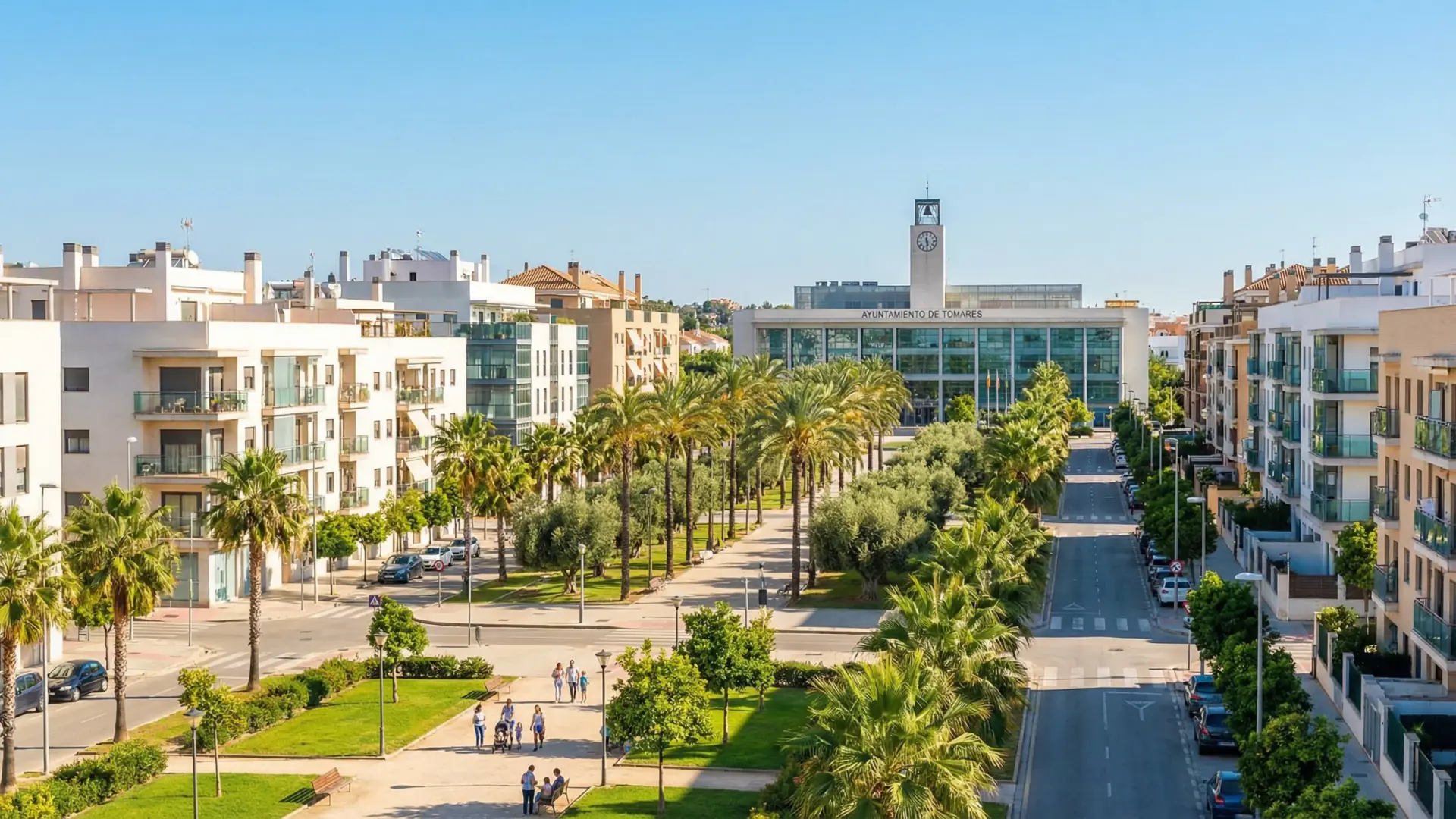 Vista de Tomares, Sevilla
