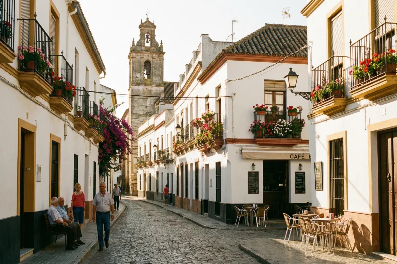 Vista de Umbrete, Sevilla